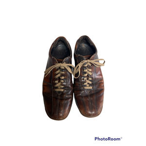 Cole Haan Nike Air Men brown leather sport shoe